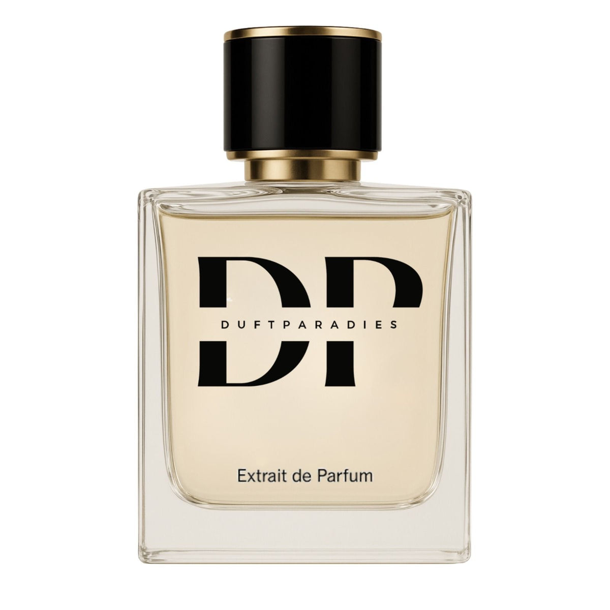 Duftparadies M346 Amber Flakon mit bernsteinfarbener Duftlasche und eleganter Verpackung, Parfümflasche für Damen und Herren