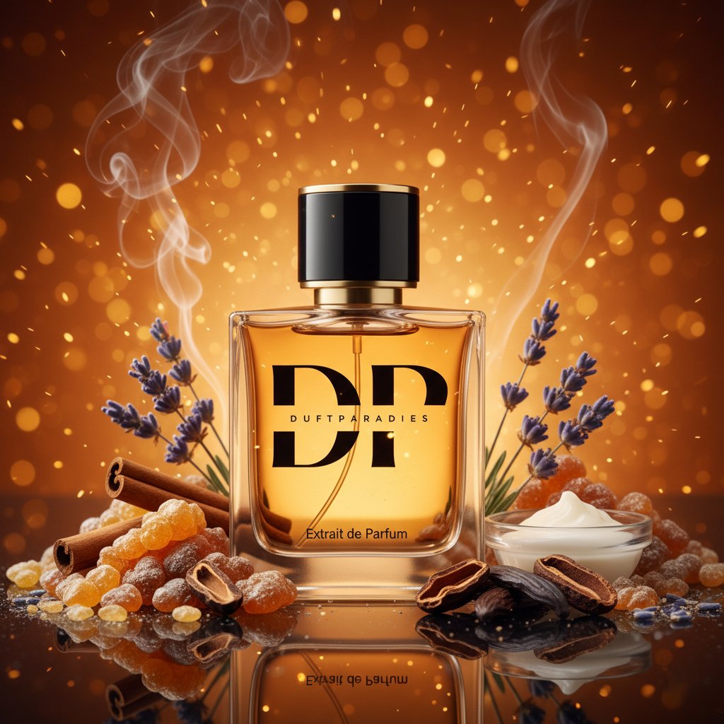 Duftparadies M9991 Grandet Orangoir, elegante Duftkerze mit Orangenaroma in stilvoller Verpackung, ideal für gemütliche Abende
