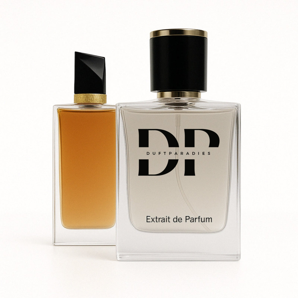 W120 Libre Parfümflasche von Duftparadies, zeigt das elegante Design der Weltintensiv-Edition auf einem weißen Hintergrund