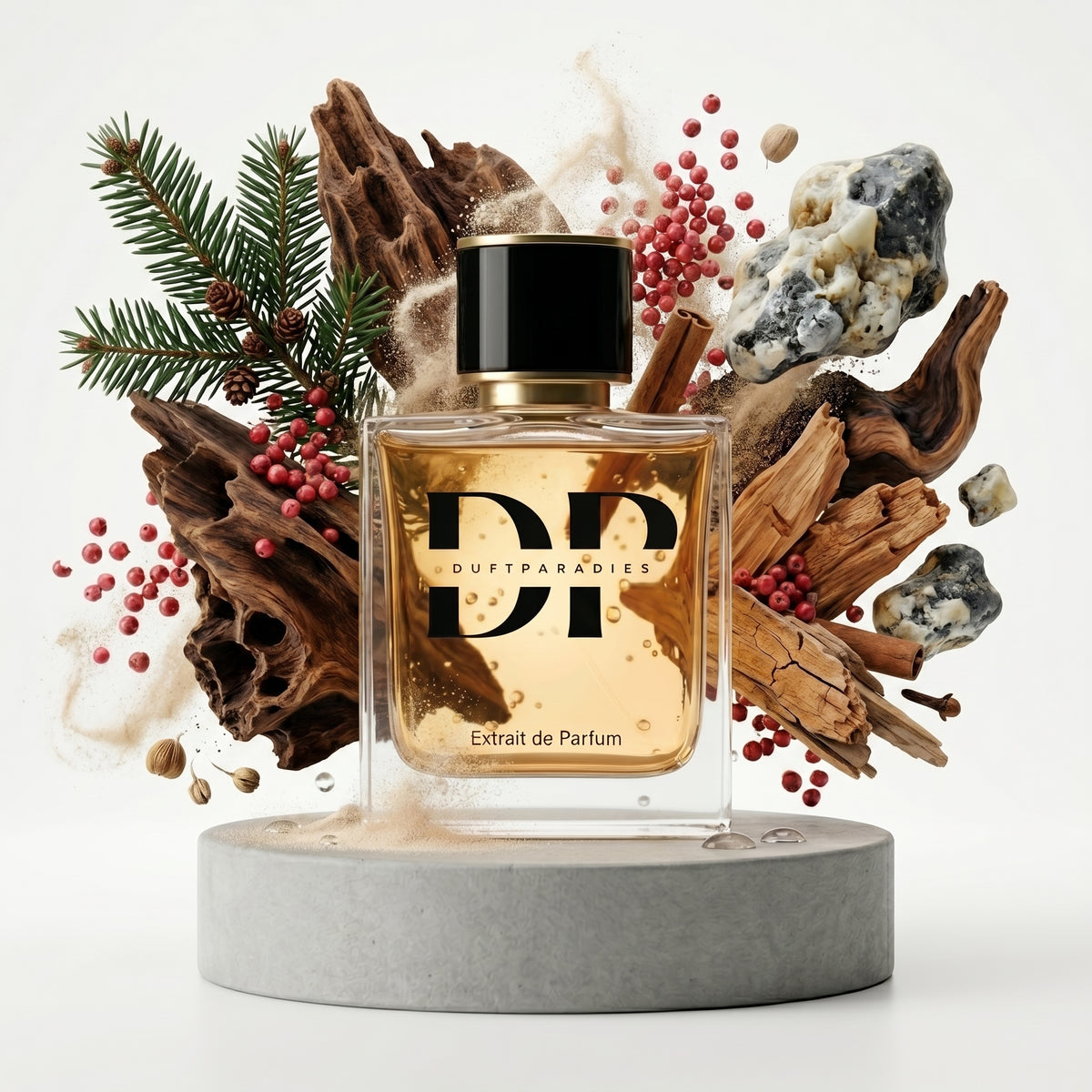Mineral M1240 von Duftparadies in einer dekorativen Verpackung, ideal für Duft- und Aromaanwendungen