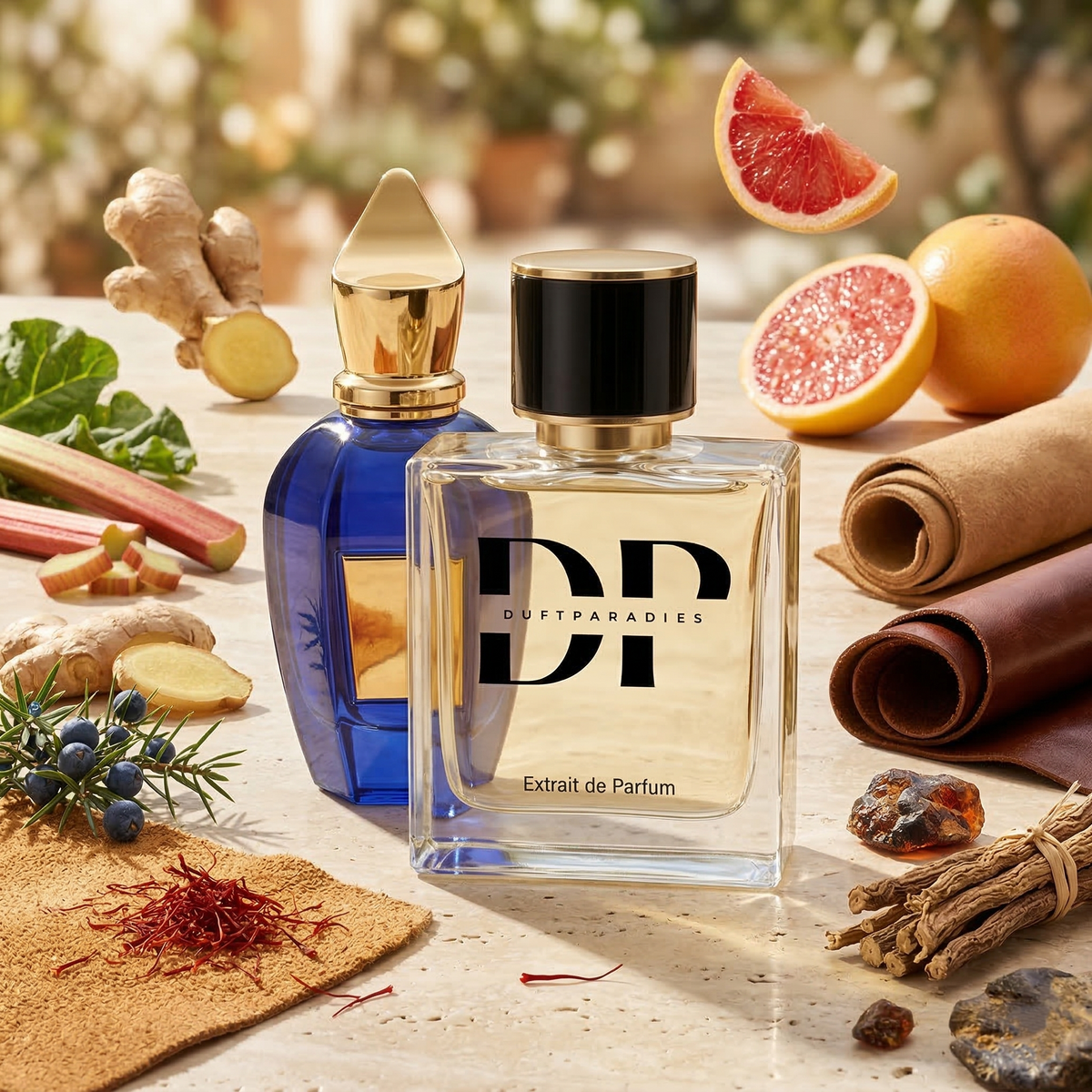 Duftharz M335 Torin 25 Duftparadies, elegante Flasche mit Parfüm für Damen und Herren, stilvolles Design