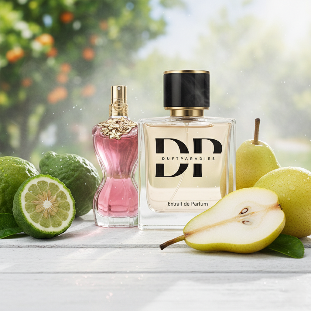 W42 Lady Bella Duftparadies Parfümflasche mit elegantem Design und floralem Duft in einer stilvollen Verpackung.