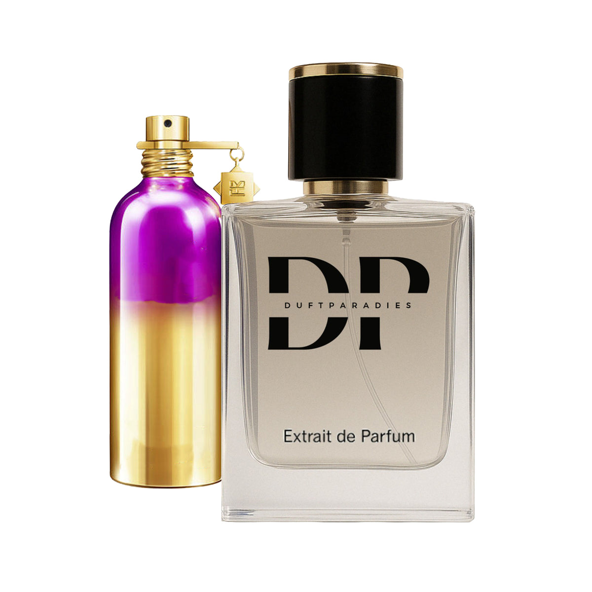 Duftparadies M239 Parfümflasche mit elegantem Design, stilvolles Fläschchen für angenehmen Duft.