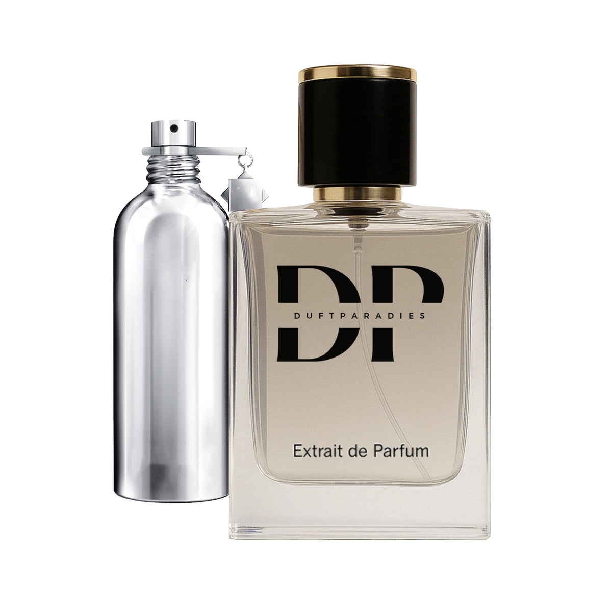 Flasche mit M296 Vanilya Absolut Duftöl von Die besten Duftzwillinge, 40% Duftkonzentrat in eleganter Verpackung