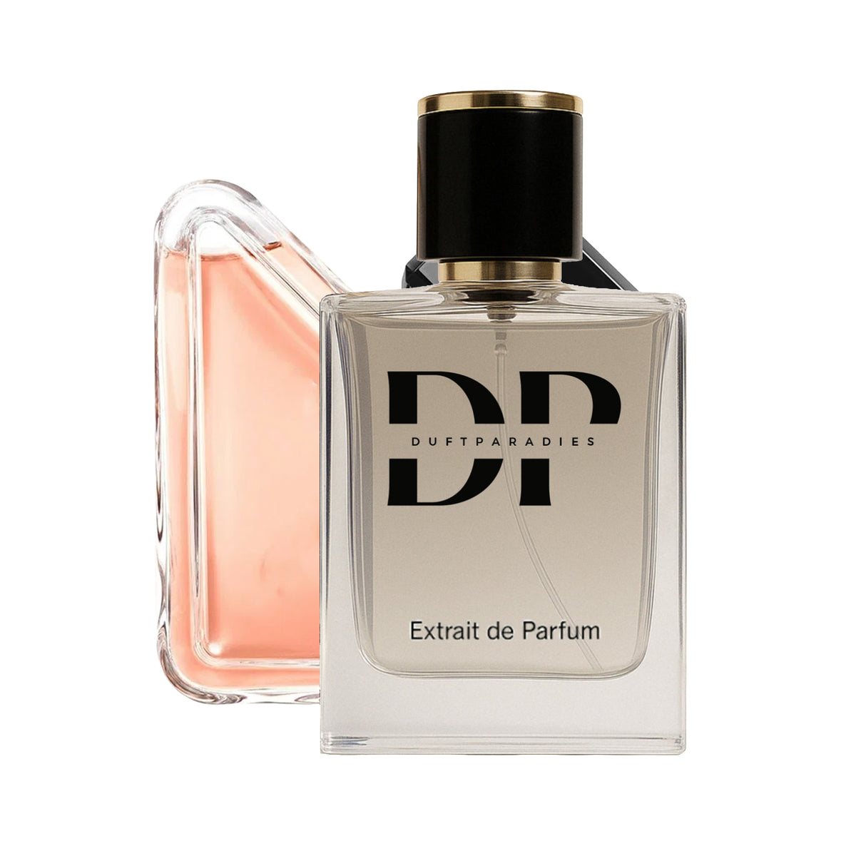Duftparadies W161 Paradoxiya Duftkerze in eleganter Verpackung, mit blauer Flamme und stilvollem Design, ideal für entspannte Abende