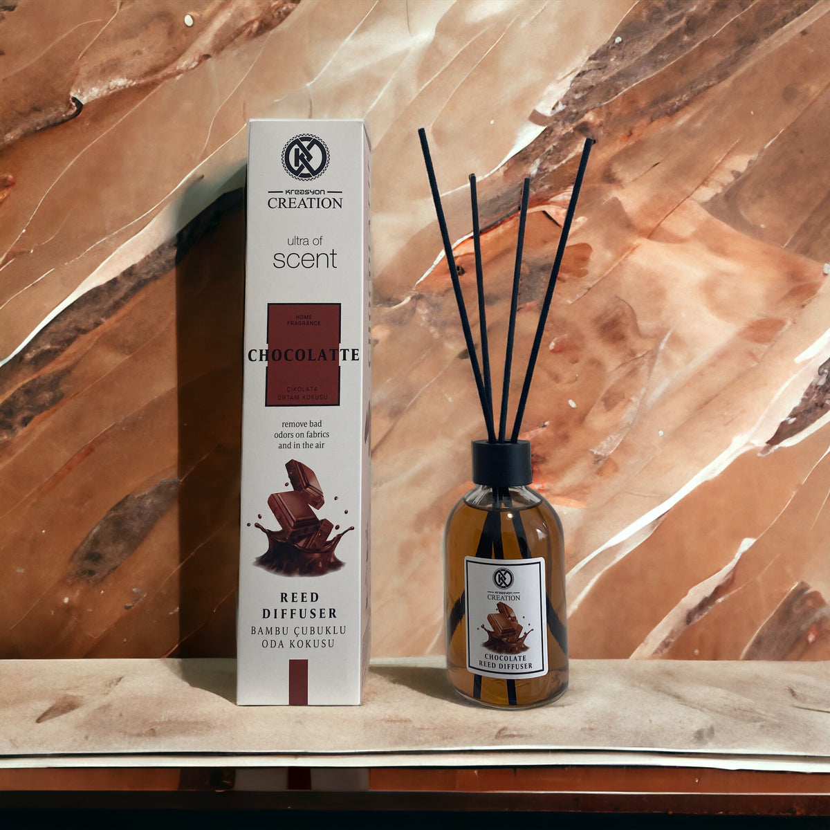 Chocolatte Duftöl in Flasche, hochwertiges Parfümöl mit süßem Schokoladengeruch, perfekt für Duftzwillinge von Die besten Duftzwillinge