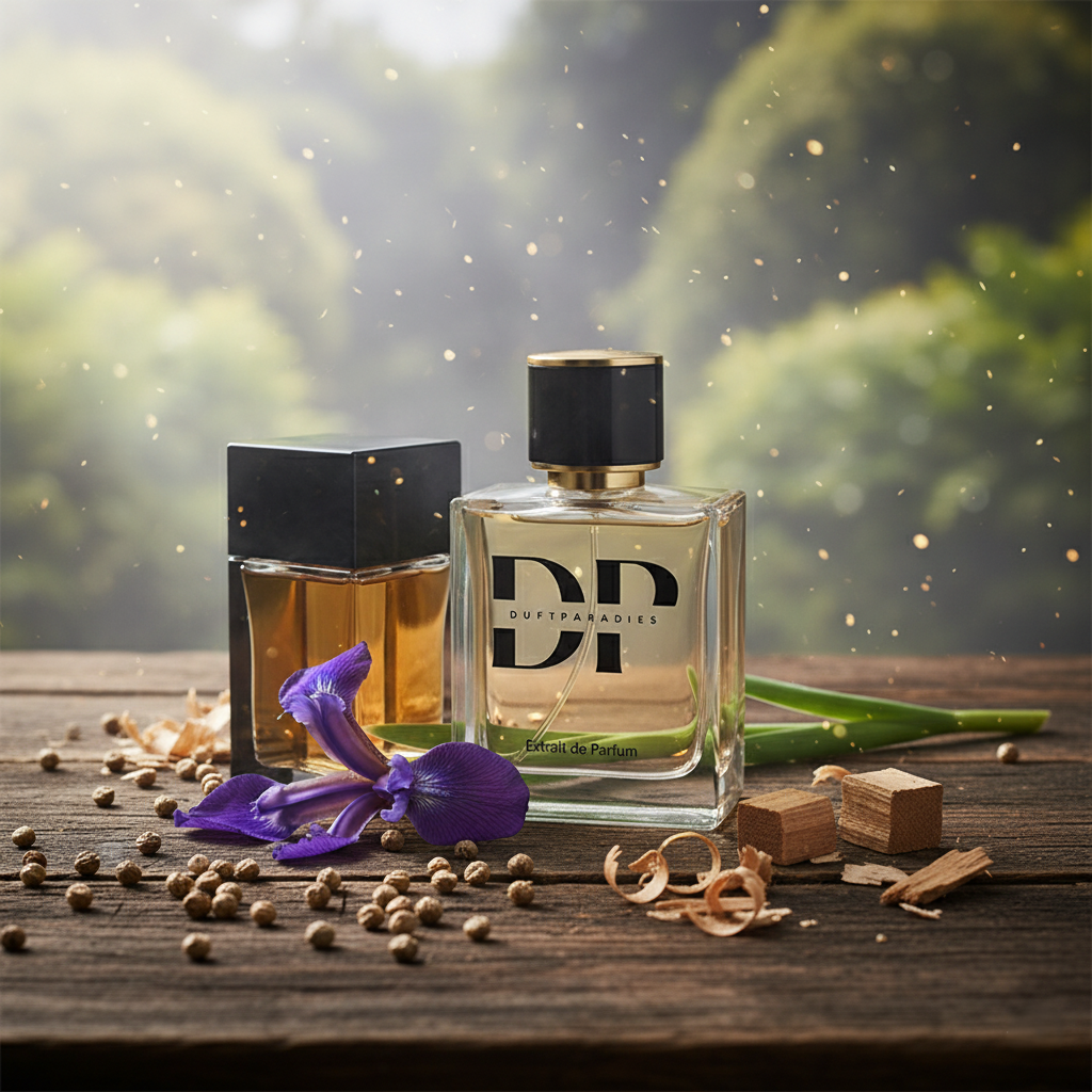 Duftparadies M4 Home Intense Raumduft mit eleganter Flasche und stilvollem Design, ideal für ein angenehmes Zuhause.
