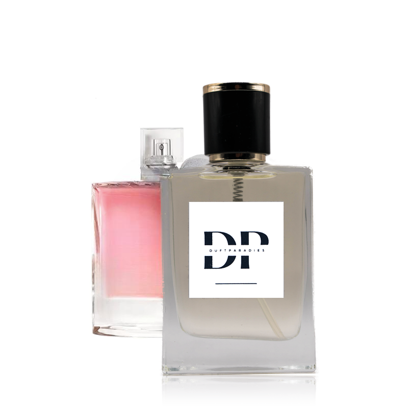 Duftparadies W16 Parfümflasche mit elegantem Design, klare Linien und stilvolles Etikett, auf weißem Hintergrund.