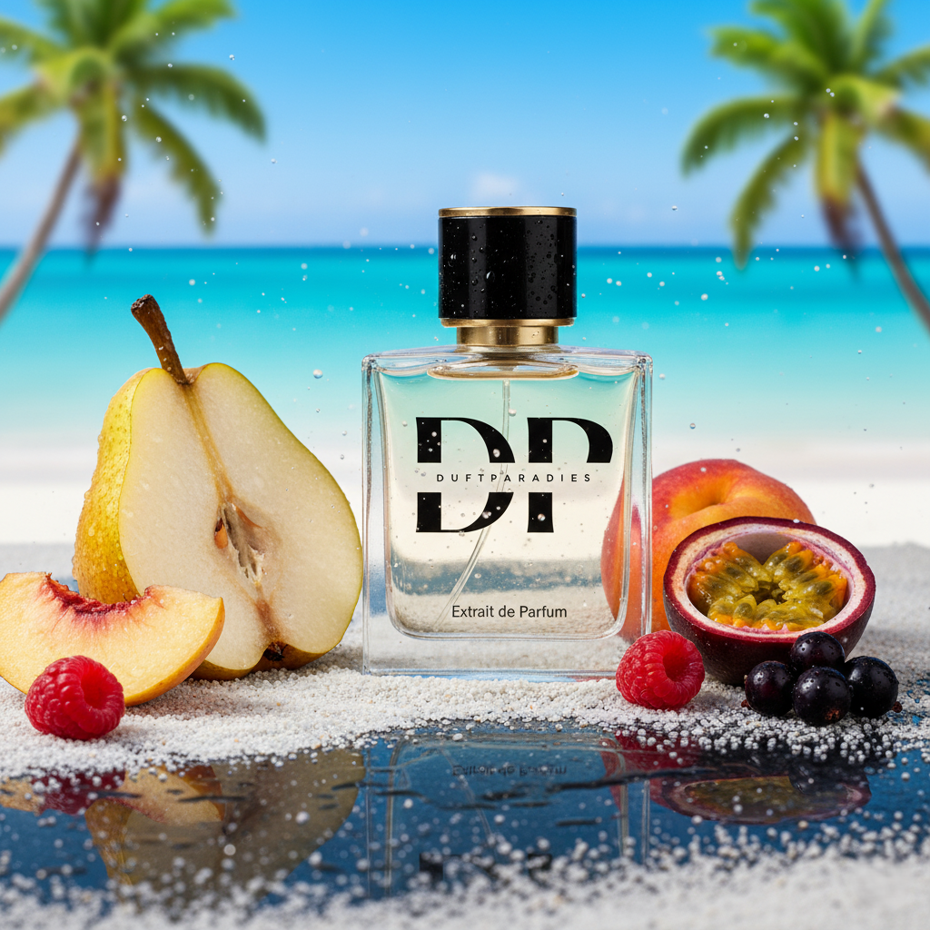 Duftparadies M159 Tirtke, elegante Flasche mit Parfüm, stilvolles Design und hochwertiger Duft, sichtbar auf dem Bild