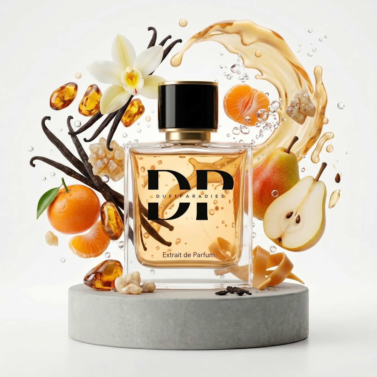Duftzwilling M298 Dream in Kalifornia mit 40% Duftöl, elegante Flasche und kreative Verpackung in sanften Farben.