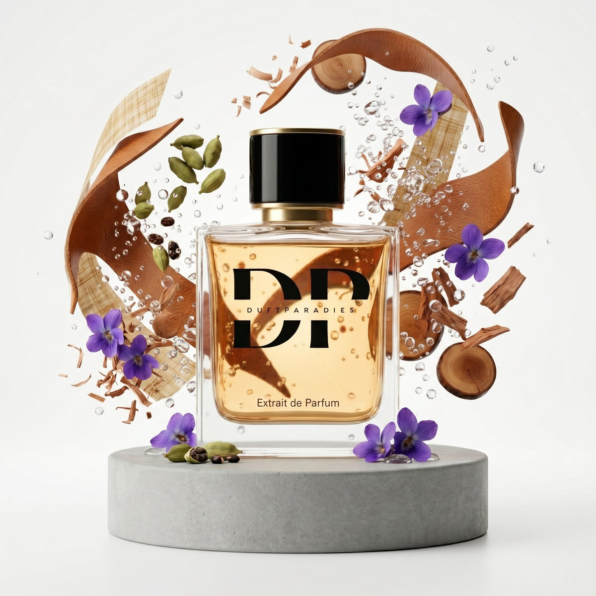 Hochwertiges Duftparadies M3190 Parfümflasche mit elegantem Design, perfekt für Duftliebhaber und Sammler.