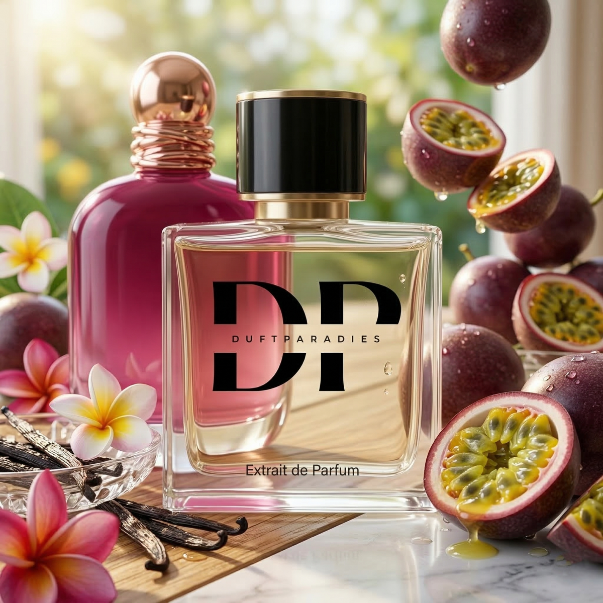 Duftparadies W208 Power for You Duftölflasche mit blauer Verpackung und Label, aromatischer Raumduft für zu Hause