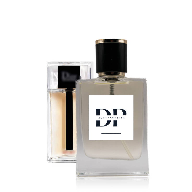 M17 Duftparadies Parfümflasche mit elegantem Design, sichtbar auf weißem Hintergrund, hochwertiges Duftparfüm für Damen und Herren