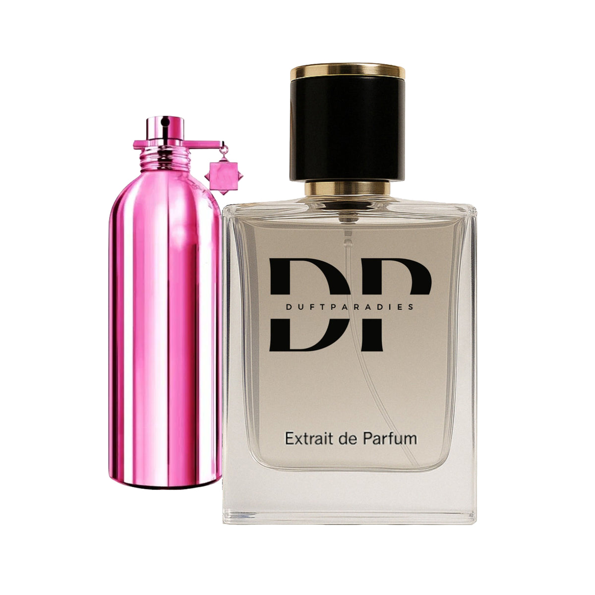 Duftharz W124 Rose Musk von Duftparadies, elegante Flasche mit Rosenduft und Moschusduft in stilvollem Design, ideal für Raumduft.